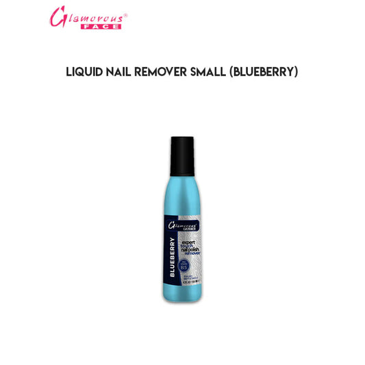 Glamorous Face Liquid Nail Remover Small 75ml (BLUEBERRY)