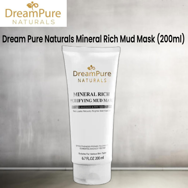 Dream Pure Naturals Mineral Rich Mud Mask (200ml)