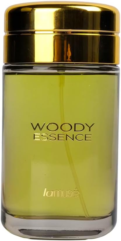 La Muse Woody Essence Eau de Parfum for Men 100ml (Warm & Masculine Fragrance)