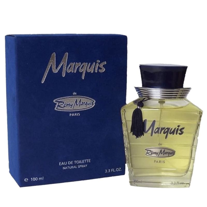 Marquis De Remy Marquis Paris Eau De Toilette 100ml – Long Lasting Elegant Masculine Fragrance Spray for Men