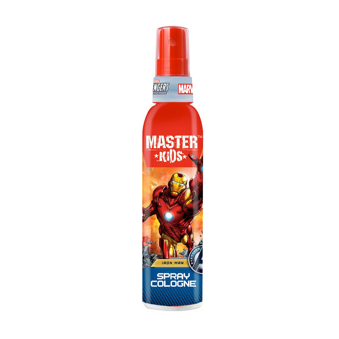 Master Kids Iron Man Cologne Spray 100ml – Gentle Kids Perfume Spray for Long Lasting Fresh Fragrance, Mild Non-Irritating Fo