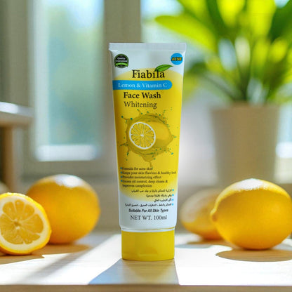 Fiabila Lemon & Vitamin C Face Wash 100 ml Brightening & Oil Control