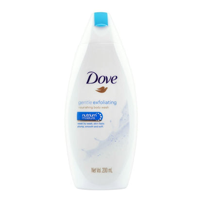 Dove Gentle Exfoliating Nourishing Body Wash 200ml