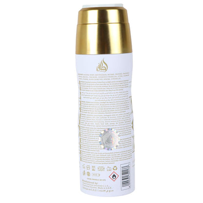 Bade’e Al Oud Honor & Glory Lattafa Deodorant Body Spray 200ml - Long Lasting Oud Fragrance for Men & Women