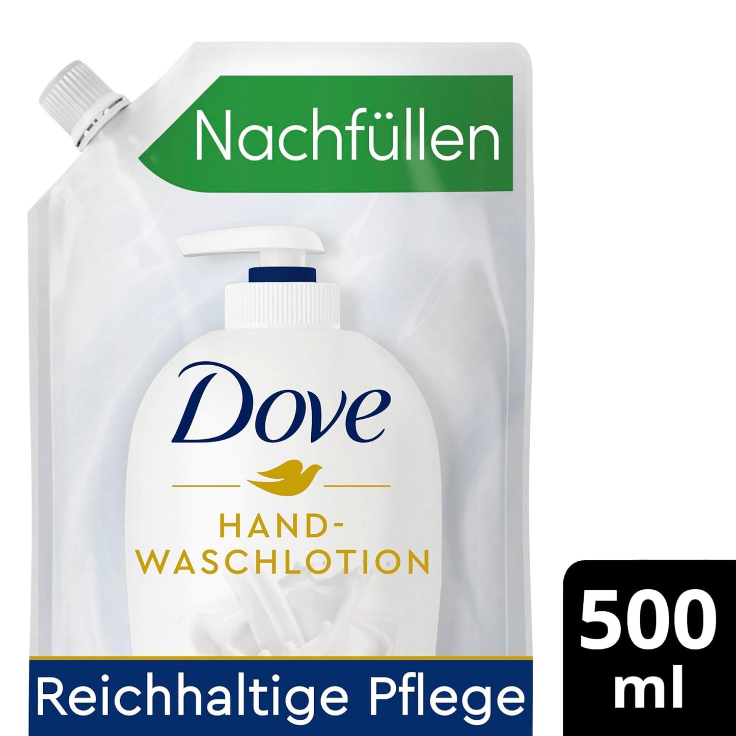 Dove Pflegende Hand Waschlotion 500ml - Gentle Moisturizing Hand Wash for Soft & Healthy Skin Care