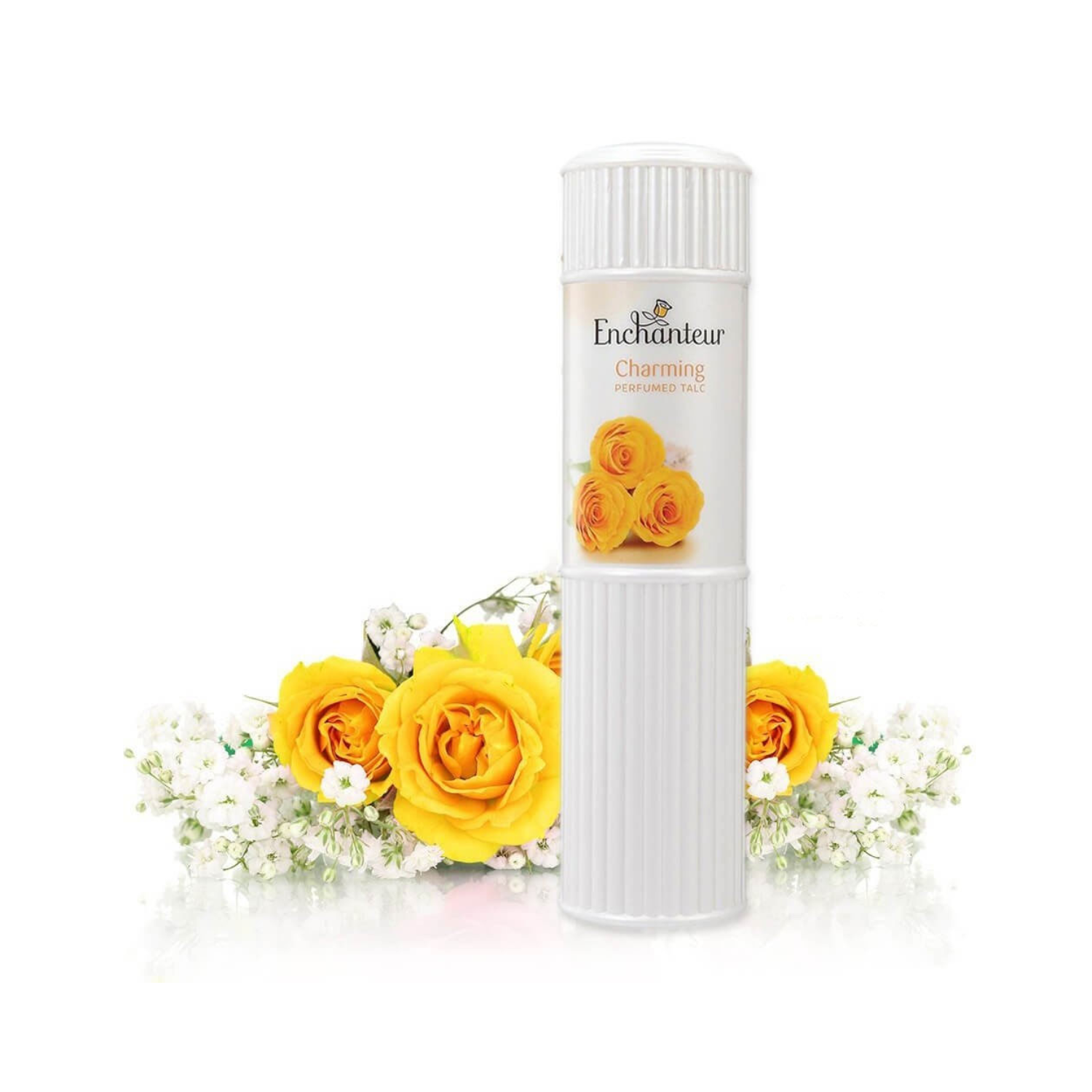 Enchanteur Charming Perfumed Talc Powder 250g - Long Lasting Floral Fragrance Body Powder for Soft Fresh Skin & Odor Protecti