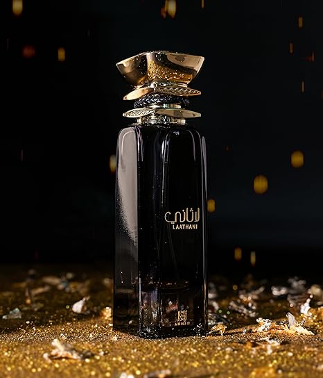 Ahmed Al Maghribi Laathani Eau de Parfum 80ml - Long Lasting Original Luxury Unisex Fragrance for Men & Women