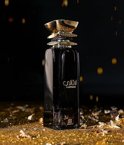 Ahmed Al Maghribi Laathani Eau de Parfum 80ml - Long Lasting Original Luxury Unisex Fragrance for Men & Women