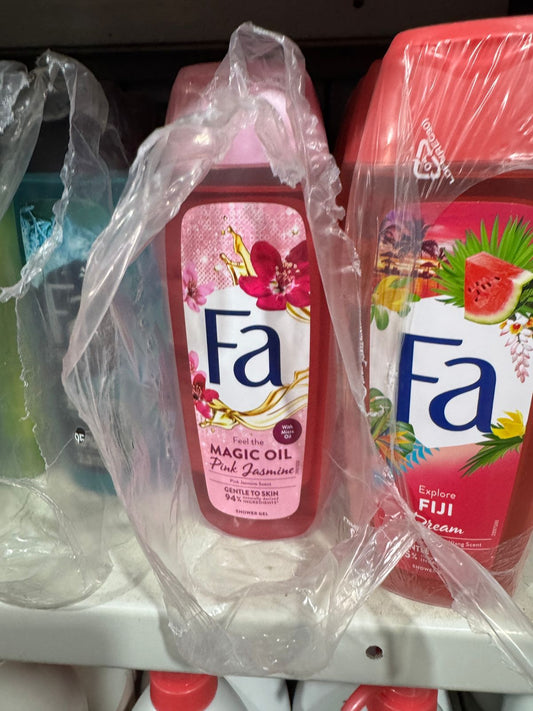 Fa Feel the Magic Oil Pink Jasmine Shower Gel 400ml - 94% Naturally Derived Ingredients