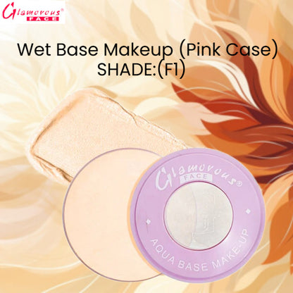 Glamorous Face Wet Base Makeup (Pink Case) (Shade:F1)