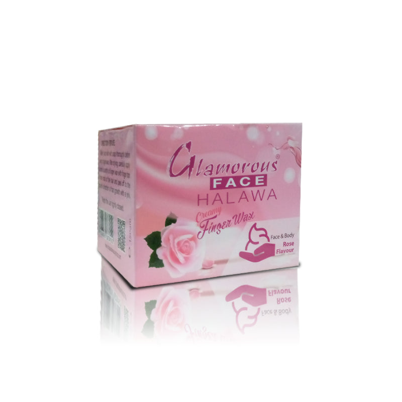 Glamorous Face Finger Wax 150 gm (Rose}