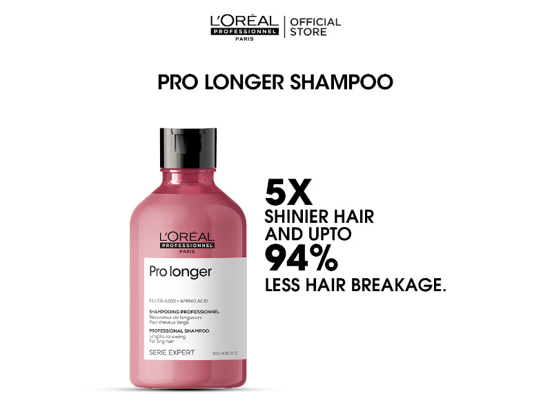 Loreal Professionnel Serie Expert Pro Longer Shampoo 300ml - For Length Renewal