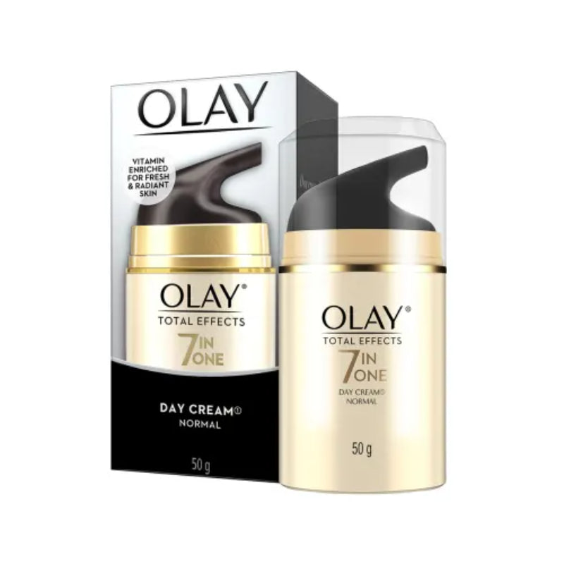 Olay Total Effects 7-in-1 Day Cream 50g - Vitamin Enriched for Fresh & Radiant Normal Skin