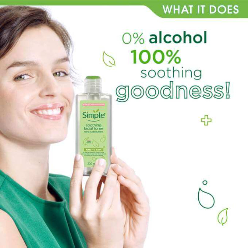 Simple Soothing Facial Toner 200ml