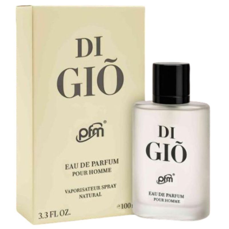 Di Gio PFM Pour Homme Eau De Parfum 100ml – Long Lasting Fresh Aquatic Woody Fragrance Perfume for Men Elegant Daily Wear Sce