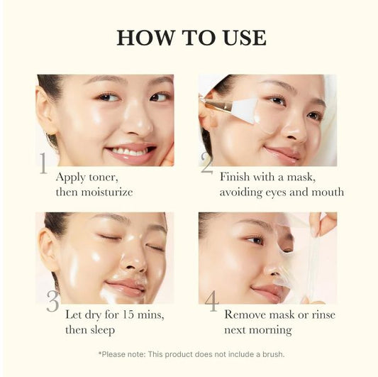 Medicube Kojic Acid Turmeric Night Wrapping Mask 75 ml Overnight Brightening & Skin Tone Repair (K Beauty)