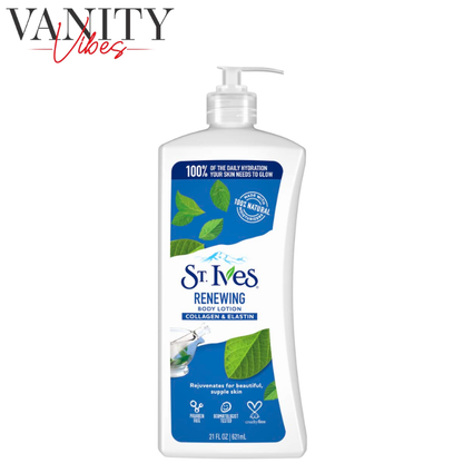 St Ives Renewing Collagen & Elastin Body Lotion Paraben Free 621ml