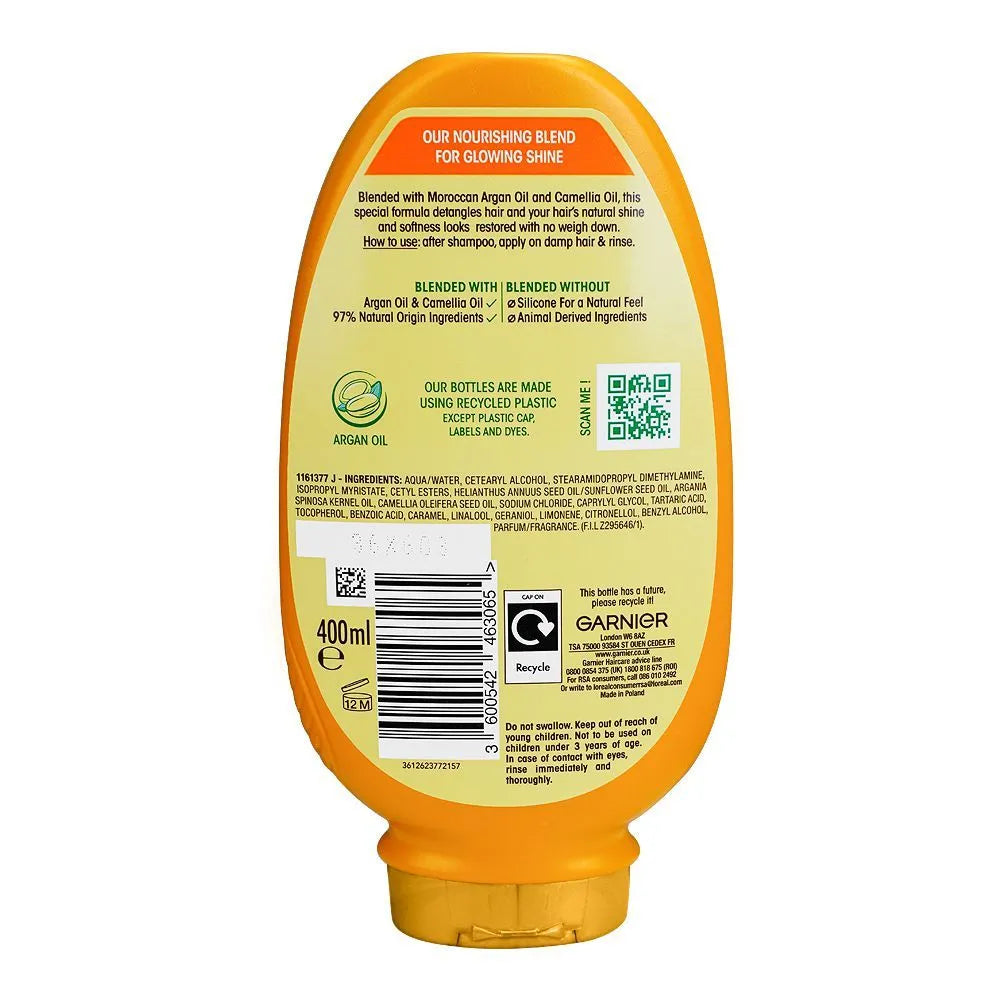 Garnier Ultimate Blends Nourishing Conditioner Marvellous Oils Argan & Camellia 400ml