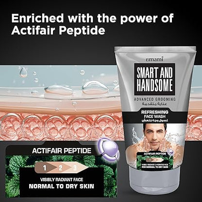 Emami Smart & Handsome Refreshing Face Wash 100g