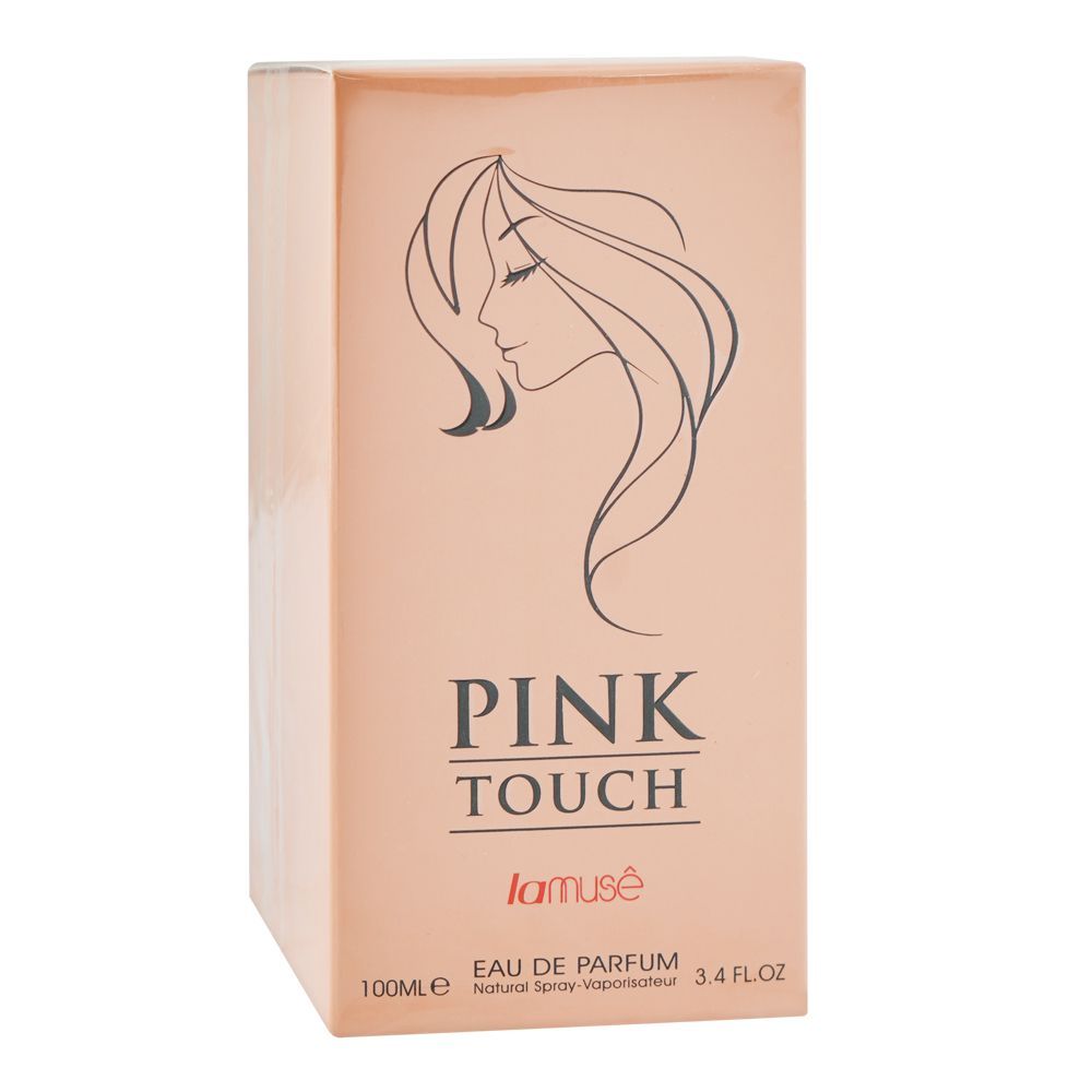 LA MUSE Lamuse Pink Touch Eau de Parfum 100ml Feminine Floral & Fruity Fragrance