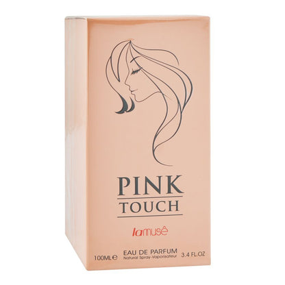 LA MUSE Lamuse Pink Touch Eau de Parfum 100ml Feminine Floral & Fruity Fragrance