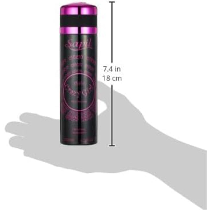 Sapil Chichi Crazy Girl Body Spray 200ml - Long Lasting Sweet Floral Fragrance Mist for Women with All Day Freshness, Odor Pr