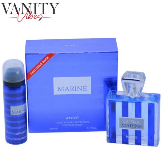 La Muse Ultra Marine Eau de Parfum with Deodorant Set 100ml (Fresh & Aquatic Fragrance)