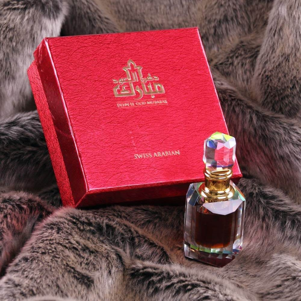Dehn El Oud Mubarak by Swiss Arabian Concentrated Perfume Oil 6ml for Men & Women