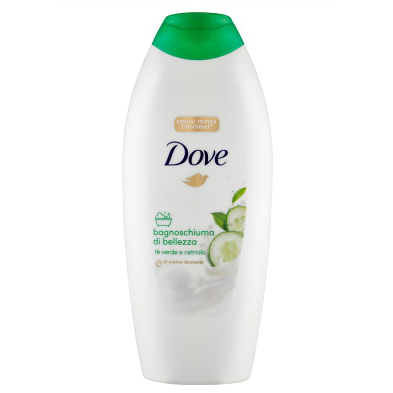 Dove Bagnoschiuma Tè Verde E Cetriolo (Shower Gel) 700 + 50Ml