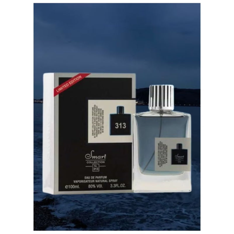 Smart Collection 313 Limited Edition Eau De Parfum 100ml – Long Lasting Luxury Fresh Fragrance for Men & Women