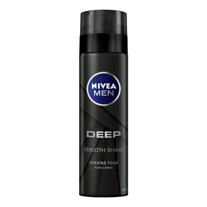 Nivea Men Deep Smooth Shave Shaving Foam 200ml
