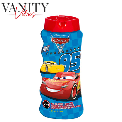 Lorenay Disney Cars 95 Bubble Bath + Shampoo 475ml