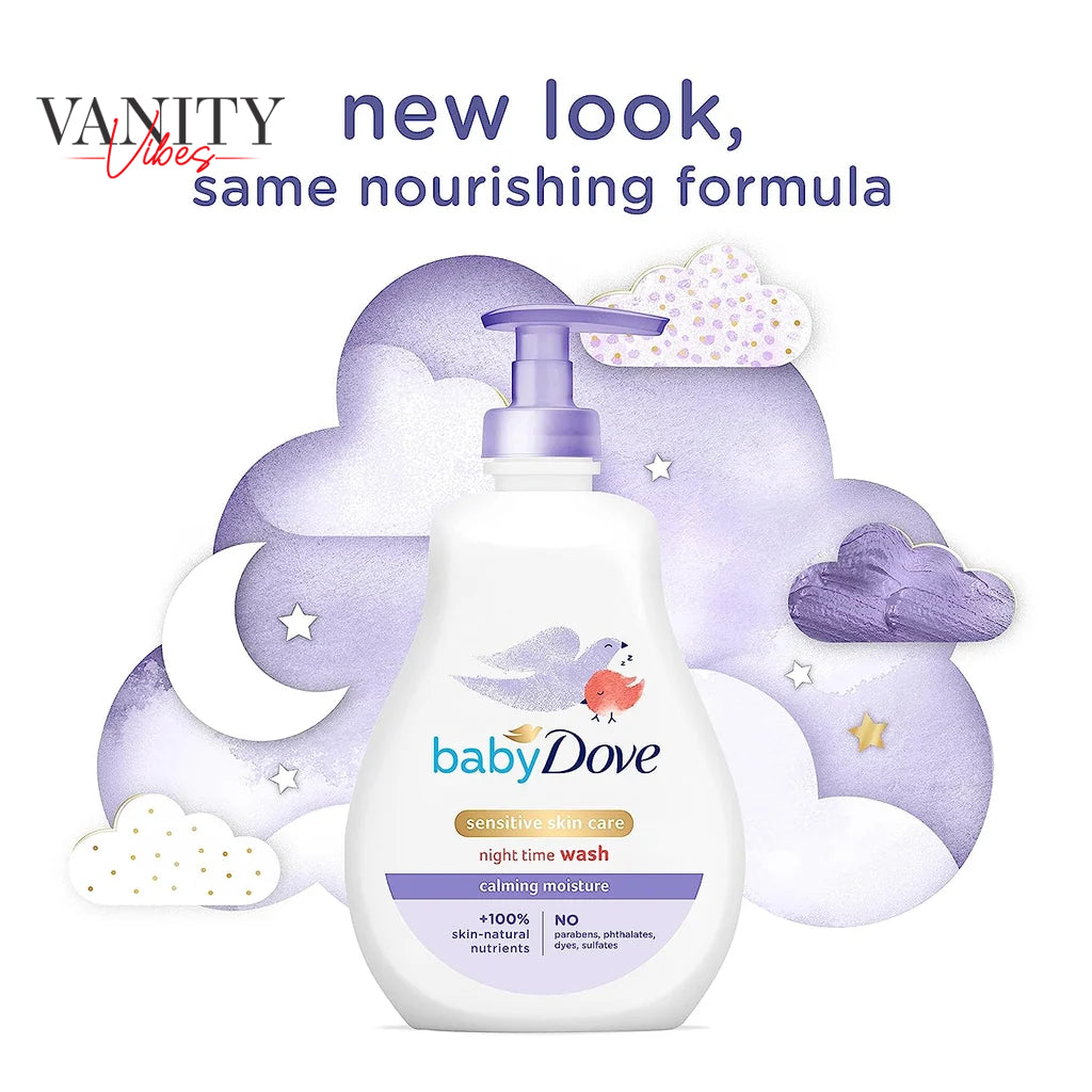 Dove Baby Dove Calming Moisture Night Time Wash-400-ml