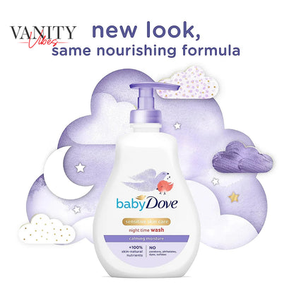 Dove Baby Dove Calming Moisture Night Time Wash-400-ml