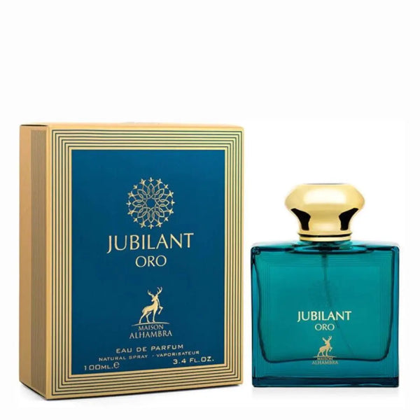 Maison Alhambra Jubilant Oro Eau de Parfum for Men 100ml Long-Lasting Elegant Masculine Fragrance