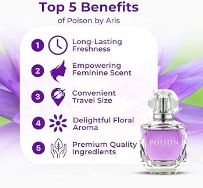 Aris Poison for Women Eau de Parfum, 100ml