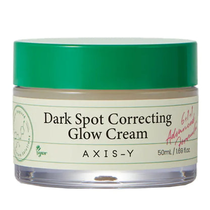 AXIS-Y Dark Spot Correction Glow Cream 50 ml Brightening & Even Skin Tone (K Beauty)