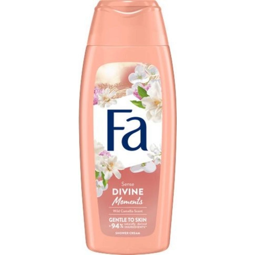 Fa Sense Divine Moments Wild Camillia Scent Shower Cream 400ml – 94% Naturally Derived Ingredients