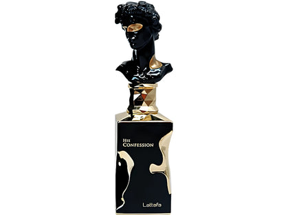 Lattafa His Confession Eau de Parfum 100ml - Long Lasting Original Elegant Masculine Fragrance for Men