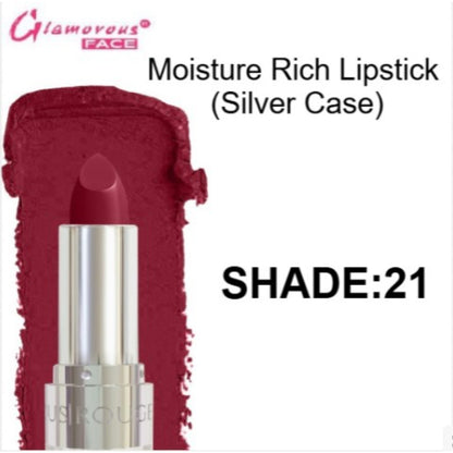 Glamorous Face Moisture Rich Lipstick (shade 21)