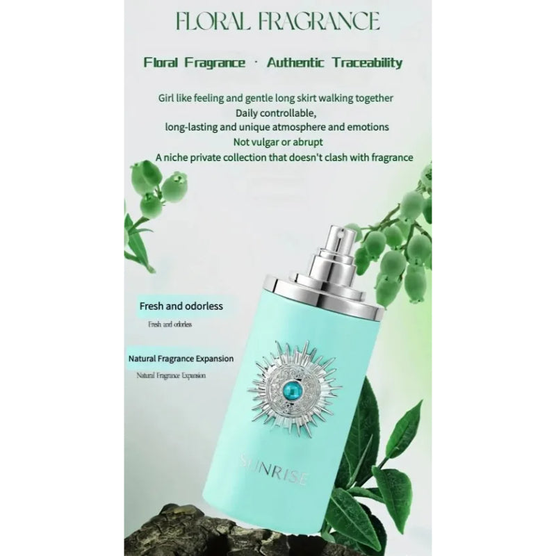 Sunrise Blue by Sellion Parfums Eau De Parfum 100ml – Long Lasting Fresh Aquatic Woody Fragrance Perfume for Men & Women Eleg