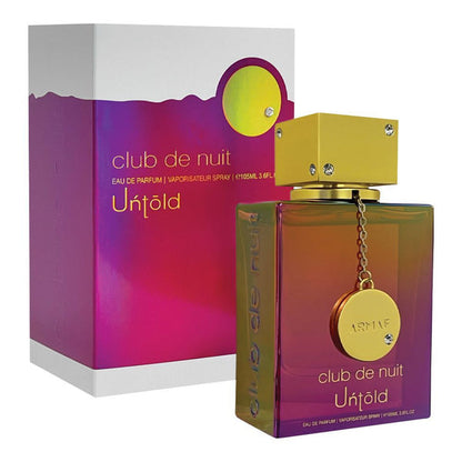 Aris Perfumes Armaf Club De Nuit Untold Eau de Parfum 105ml for Women & Men - Long Lasting Luxury Unisex Fragrance
