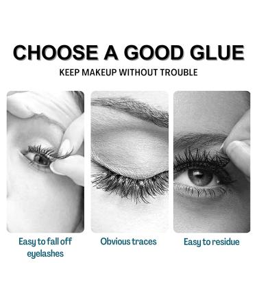 Best Choice EG-7B Eyelash Adhesive Gum 7g – Strong Hold False Lash Glue for Long Lasting Secure Wear, Quick Dry Application &