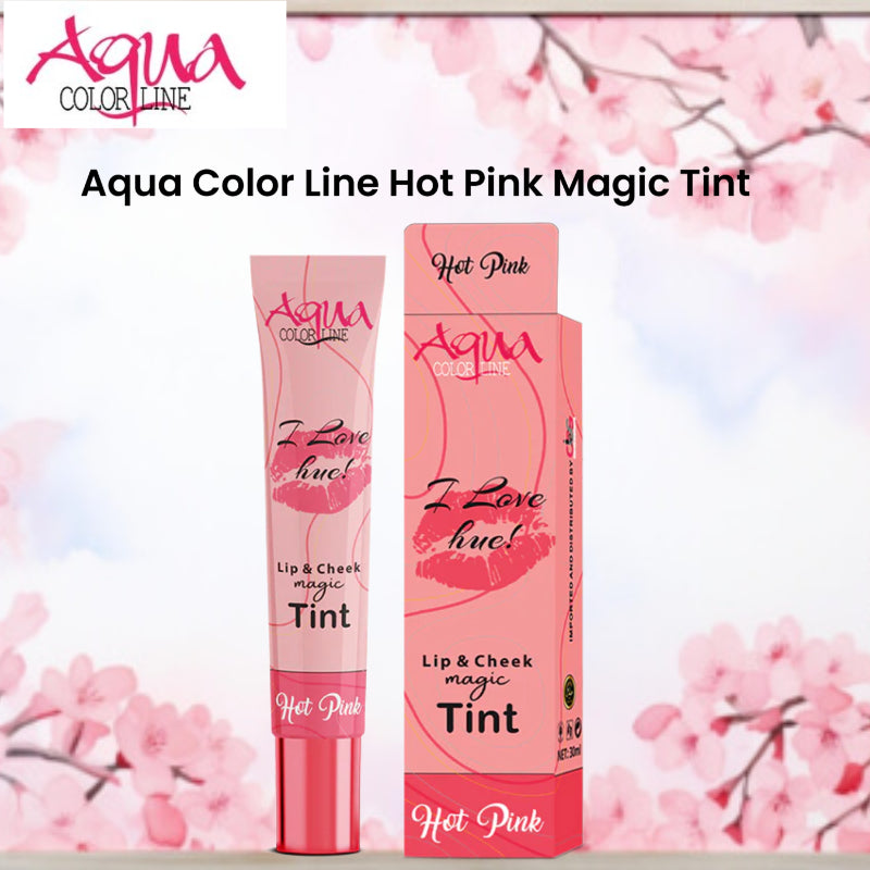 Aqua Color Line Hot Pink Magic Tint