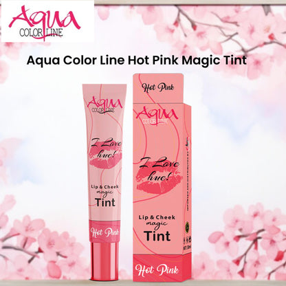 Aqua Color Line Hot Pink Magic Tint
