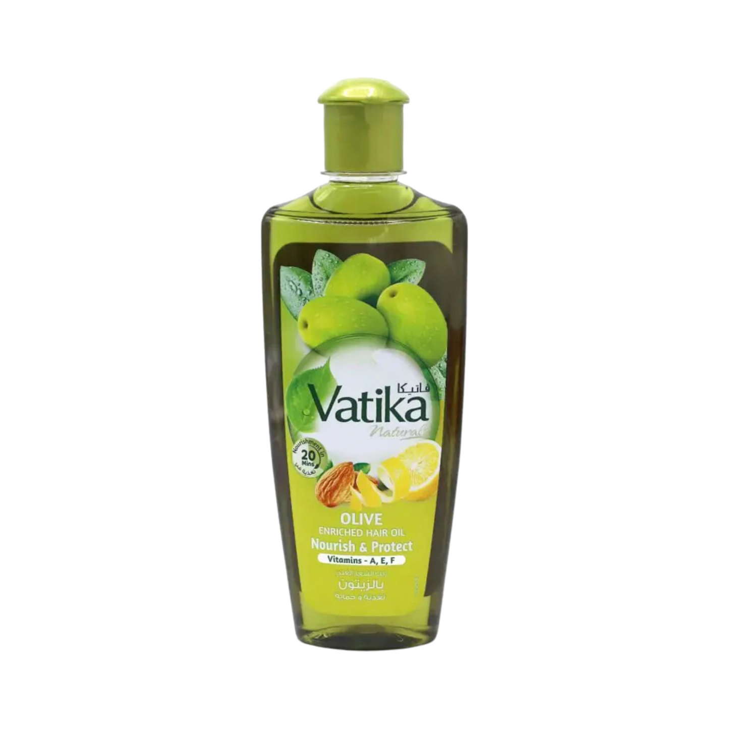 Vatika naturals Olive Enriched Hair Oil Nourish & Protect 200ml