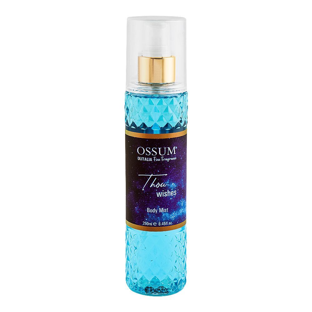 Ossum Thou Wishes Body Mist 250ml Long-Lasting Fresh & Elegant Fragrance