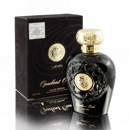 Lattafa Opulent Oud Eau De Parfum 100ml – Long Lasting Rich Oriental Unisex Fragrance for Men & Women