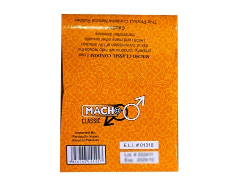 INNO Macho Classic Condoms Pack of 3 Ultra Thin