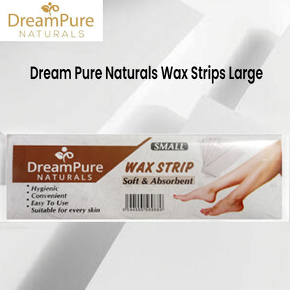 Dream Pure Naturals Wax Strips Large